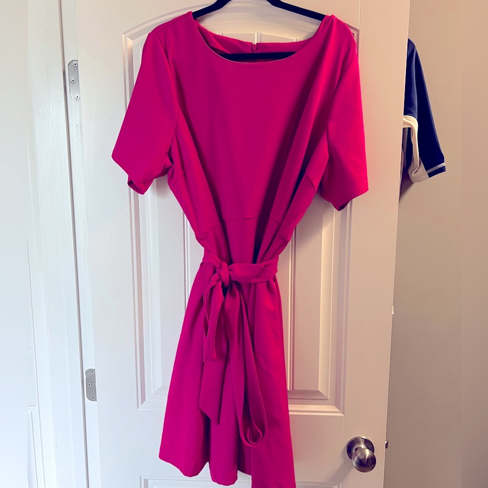 Lane Bryant size 14 pink dress.
